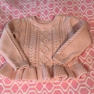 BabyGap 2T Pink Sweater